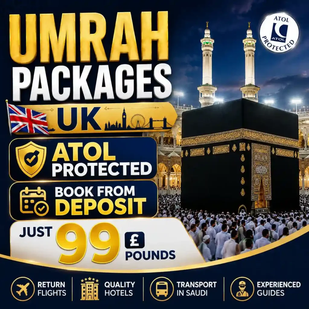 Umrah Packages from Manchester , Umrah Packages from London