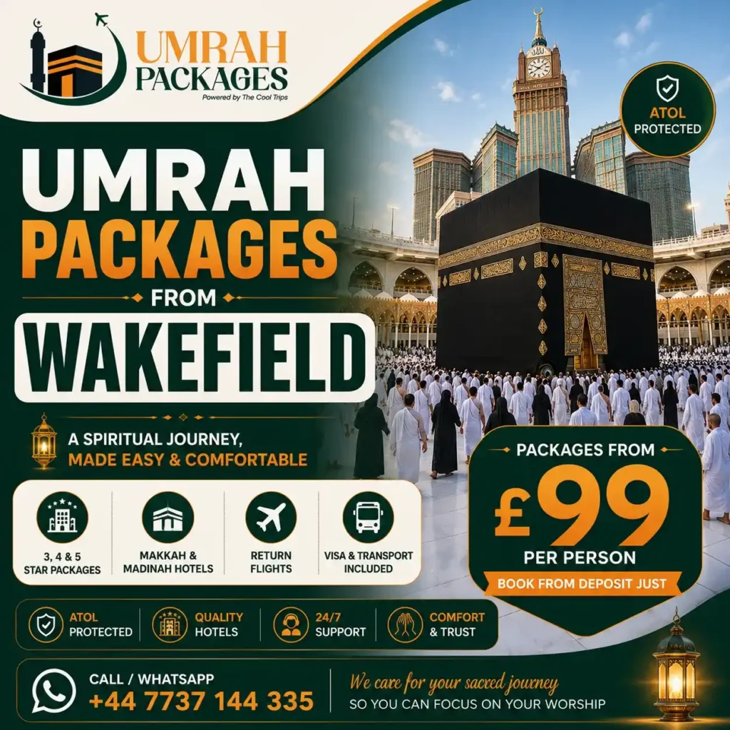 umrah packages from wakefield 2027 · umrah packages wakefield · wakefield umrah packages · umrah 2027 wakefield · cheap umrah packages wakefield · umrah travel agency wakefield · umrah agents wakefield · book umrah from wakefield · umrah packages castleford · umrah packages pontefract · umrah packages normanton · umrah packages featherstone · umrah packages knottingley · umrah packages ossett · umrah packages hemsworth · umrah packages agbrigg · umrah packages eastmoor wakefield · west yorkshire umrah packages Umrah Packages from Wakefield 2027