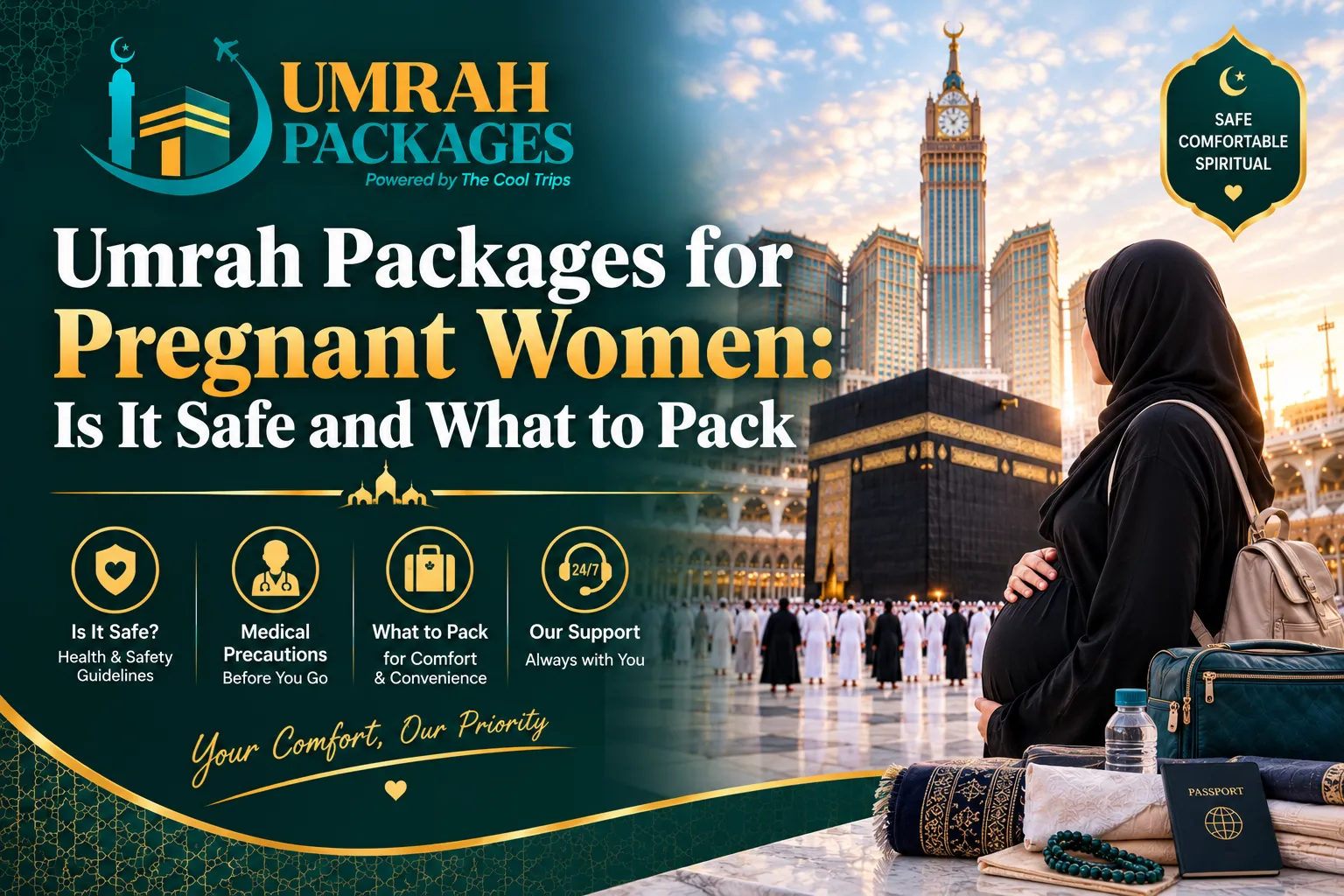 pregnant women Umrah packages, Umrah during pregnancy, pregnancy and Umrah, safe Umrah during pregnancy, Umrah packages UK, pregnancy travel advice, Umrah travel insurance, airline pregnancy policy, flying while pregnant, pregnancy travel insurance, ACWY vaccine Umrah, meningococcal ACWY certificate, Umrah visa requirements, pregnant pilgrims, Umrah packing list, pregnancy travel checklist, maternity notes for travel, Umrah hotels near Haram, hotels walking distance to Haram, Makkah hotels near Haram, Haram facing hotels, wheelchair for Umrah, Sa'i distance, Tawaf distance, Umrah walking distance, Umrah in November, Umrah in December, Umrah in January, winter Umrah packages, Umrah weather, Madinah winter weather, Umrah packages with private transfers, 10 nights Umrah packages, four star Umrah packages, luxury Umrah packages, family Umrah packages UK, Umrah packages Manchester, Umrah packages from UK, £99 Umrah deposit, Umrah hotel distance, Umrah for elderly pilgrims, Umrah for disabled pilgrims, Umrah pregnancy packing list