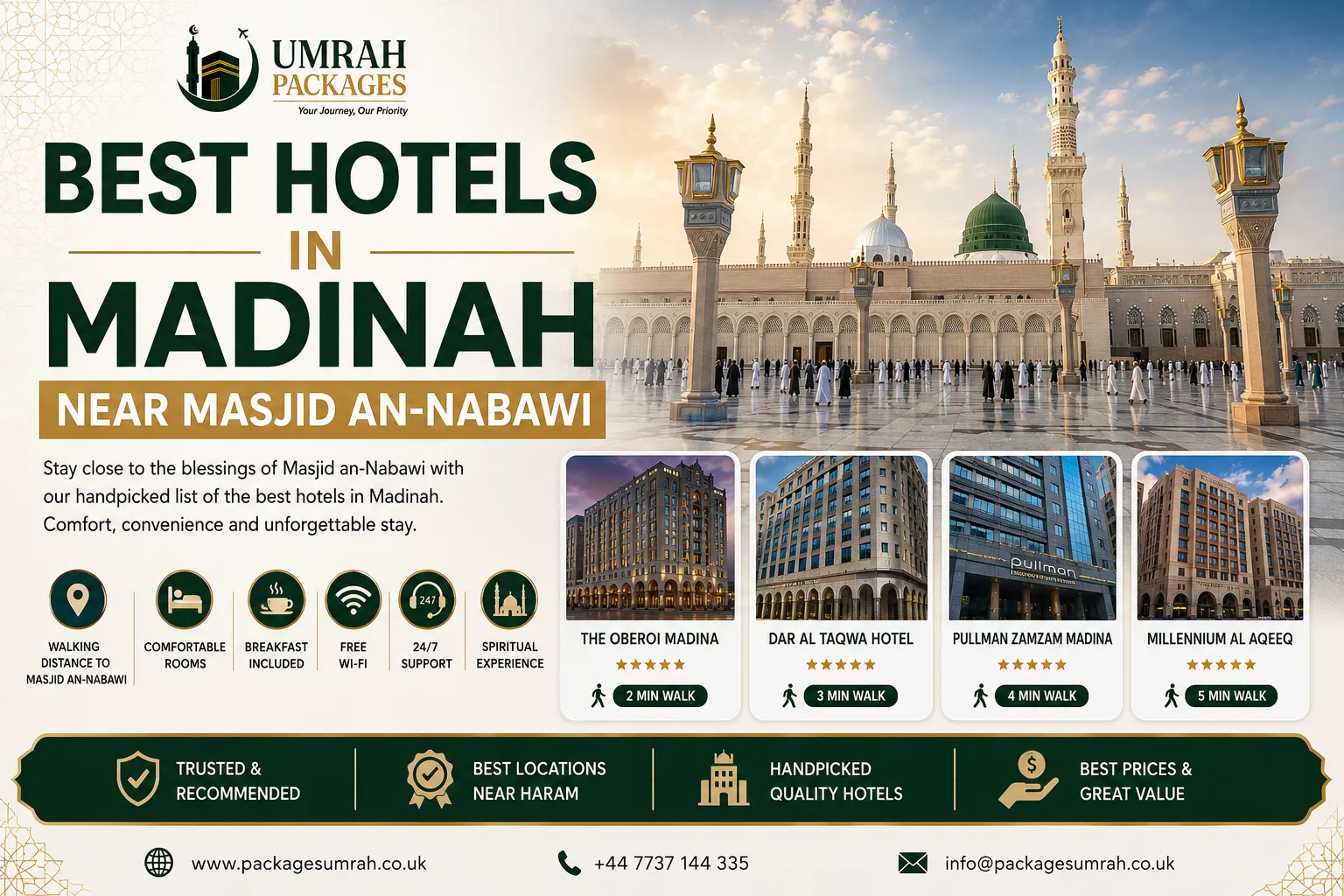 Madinah hotels near Masjid an-Nabawi, best hotels in Madinah, hotels near Masjid Nabawi, Madinah hotel location, Madinah hotel side, North Madinah hotels, East Madinah hotels, West Madinah hotels, South Madinah hotels, Madinah hotels near Gate 1, Madinah hotels near Gate 41, Rawdah entrance Gate 1, Rawdah exit Gate 41, Bab as-Salam Gate 1, Bab al-Baqi Gate 41, Bab Jibril Gate 40, King Fahd Gate Madinah, Jannat al-Baqi hotels, hotels near Jannat al-Baqi, Madinah Rawdah hotels, Nusuk Rawdah permit, Nusuk permit gate, Rawdah permit gate, Madinah hotel for Umrah, Umrah hotels Madinah, Umrah packages UK, Madinah Umrah packages, Madinah hotels for families, Madinah hotels for groups, Madinah hotels for women, women gates Madinah, Madinah mosque gates, Masjid an-Nabawi gates, Madinah hotel distance, Madinah hotel nearest gate, Madinah hotel prices, 3 star hotels Madinah, 4 star hotels Madinah, 5 star hotels Madinah, Madinah hotel booking, where to stay in Madinah, best area to stay in Madinah, Madinah accommodation, Madinah Ziyarat, Madinah Umrah travel, Makkah vs Madinah hotels, Madinah vs Makkah distance, Madinah hotel orientation, Madinah Rawdah access, Madinah pilgrimage hotels, Madinah hotels near Prophet Mosque